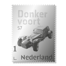 Zilveren Postzegel Donker Voort Zilveren Postzegel Donker Voort